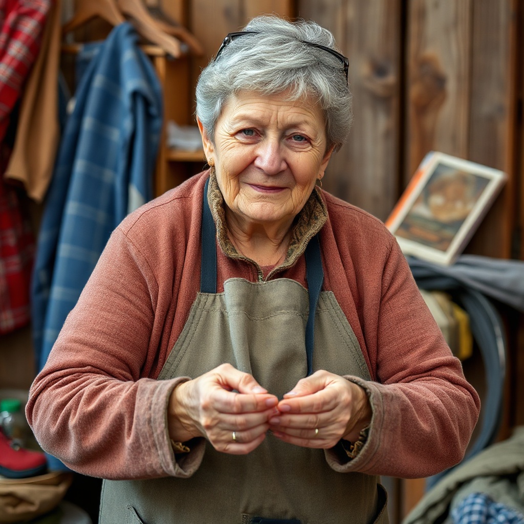 Osoba po 50. wykonuje ćwiczenia na kolana przy krześle